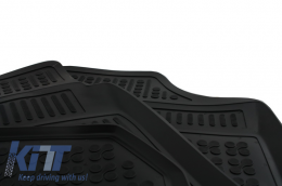Floor mat black suitable for PEUGEOT 206, 206 SW 1998-2009, 206+ 2009--image-6013720