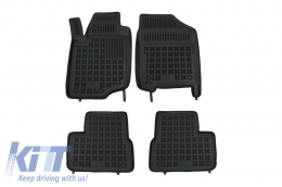 Floor mat black suitable for PEUGEOT 207 2006- . - 201304