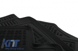 Floor mat black suitable for PEUGEOT 207 2006- .-image-6013726