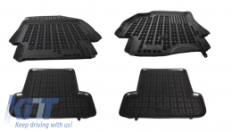 Floor mat Black suitable for RENAULT Megane 3 (2008 - 2016)