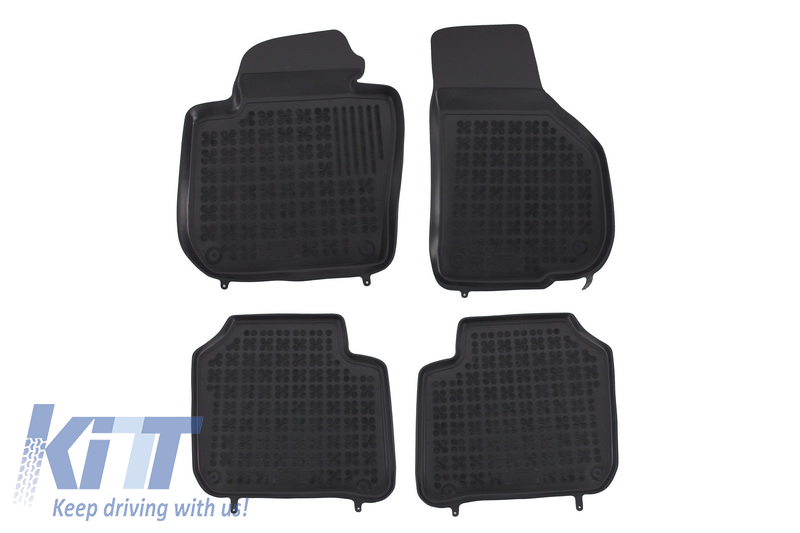 MOTOS Rubber Car Floor Mat Suitable For Skoda Superb II 2008-2015 Improve Your Travel Comfort With Non-Slip Mat Car No. 77 All-Weather Floor Mats Car Protection Against Dirt - View #4