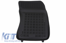 Floor mat black suitable for SUBARU FORESTER II (2002-2008)-image-6040824