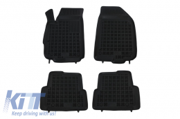 Floor mat black suitable for suitable for CHEVROLET Aveo IV 2011-