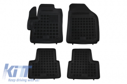 Floor mat black suitable for suitable for CHEVROLET Spark (2005-2009) - 202105
