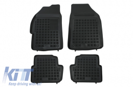 Floor mat black suitable for suitable for CHEVROLET Spark II 2010-2013-image-6013642