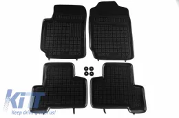 image-1-Floor mat black suitable for SUZUKI Grand Vitara II