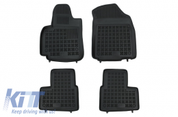 Floor mat black suitable for SUZUKI SX4 2006-2013 - 202206