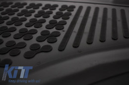 Floor mat Black suitable for TOYOTA Avensis 2009-2018-image-6004212