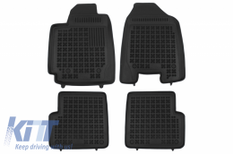 Floor mat Black suitable for Toyota COROLLA IX (E120, E130) 2002 - 2007 with a fire extinguisher - 201402