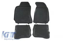 image-3-Floor mat black suitable for VW Passat B5 (09/1996-02/2005)