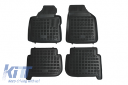 Floor mat black suitable for VW Touran I (2003-2010) Touran II (2010-2015) - 200104