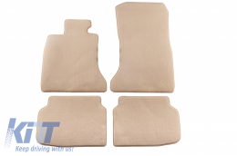 image-15-Floor mat Carpet beige suitable for BMW 7 Series (F01) 11/2008-09/2015