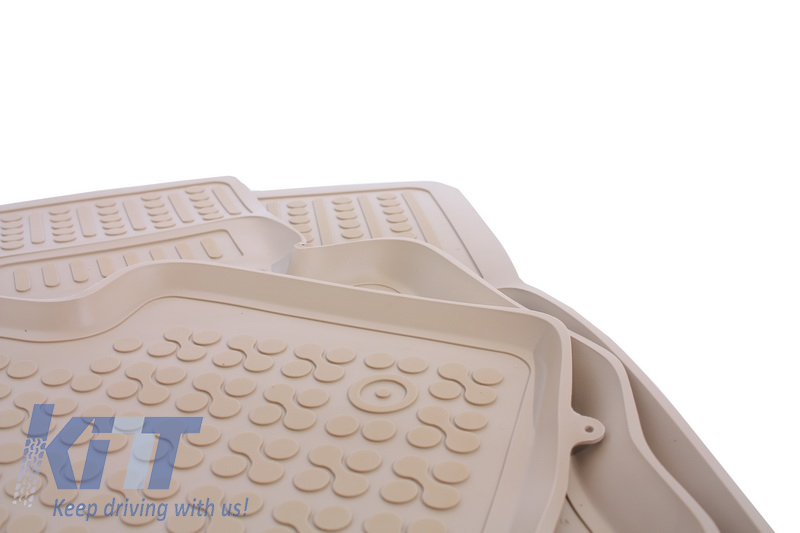 Floor mat Carpet beige suitable for BMW X3 F25 (20112017), X4 F26 (20142018)