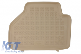 Floor mat Carpet beige suitable for BMW X3 F25 (2011-2017), X4 F26 (2014-2018)-image-6013346