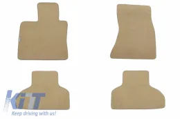 image-19-Floor mat Carpet beige suitable for BMW X5 (F15) 11/2013-