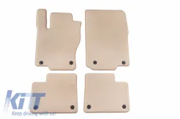 image-30-Floor mat Carpet beige suitable for MERCEDES M-Klasse (W166) 11/2011, GL-Klasse (X166) ab 11/2012, GLE Coupe 07/2015, GLE ab 10/2015, GLS (X166) 11/2015