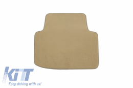 Floor mat Carpet beige suitable for VW Passat 11/2014, Passat GTE Variant 11/2014-image-6029609