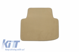 Floor mat Carpet beige suitable for VW Passat 11/2014, Passat GTE Variant 11/2014-image-6029610