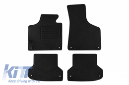 image-17-Floor mat Carpet graphite suitable for AUDI A3 05/2003-08/2012 3-Tourer, A3 Sportback 09/2004-01/2013 5-Tourer, S3 01/2007-2012