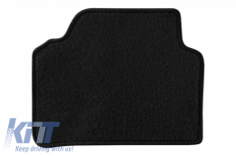 Floor mat Carpet graphite suitable for BMW 3er (E90) Limousine 2005-01/2012, 3er (E91) Touring 2005-08/2012-image-6028834