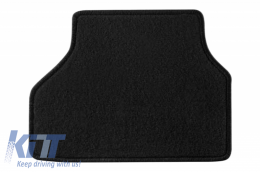 Floor mat Carpet graphite suitable for BMW 5er (E60) 06/2003-02/2010, 5er (E61) Touring 05/2004-08/2010-image-6028820