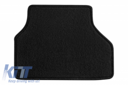 Floor mat Carpet graphite suitable for BMW 5er (E60) 06/2003-02/2010, 5er (E61) Touring 05/2004-08/2010-image-6028821