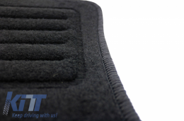 Floor mat Carpet graphite suitable for BMW X5 E70 (03/2007-10/2013) 5 seats-image-6028786