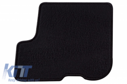 Floor mat Carpet graphite suitable for DACIA Sandero II 11/2012, Sandero II Stepway 11/2012-image-6028988