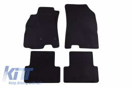 image-71-Floor mat Carpet graphite suitable for RENAULT Megane III Grand Tour 06/2009-09/2016