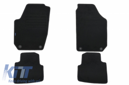 image-76-Floor mat Carpet graphite suitable for SKODA Roomster 03/2008