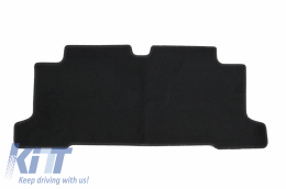 Floor mat Carpet graphite suitable for VW Touran Modell 2007-08/2015 7 seats-image-6029688
