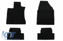 image-4-Floor mat Carpet graphite  suitable for NISSAN Qashqai 02/2007-02/2014