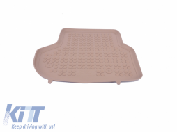 Floor mat Rubber Beige suitable for BMW Series 5 F10 F11 2013+-image-5999872