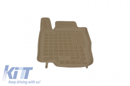 Floor mat Rubber Beige suitable for MERCEDES ML W166 M-Class 2011- GLE 2015- GLE Coupe 2015--image-6008201