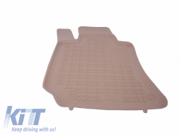 Floor mat Rubber Beige suitable for MERCEDES E-Class W212 2009-2016-image-5999614