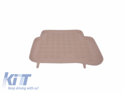 Floor mat Rubber Beige suitable for MERCEDES E-Class W212 2009-2016-image-5999615