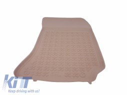 Floor mat Rubber Beige suitable for MERCEDES E-Class W212 2009-2016-image-5999617