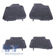Floor mat Rubber Black HYUNDAI i30 2007-2012; suitable for KIA Cee'd , Cee'd SW 2007-2012, ProCee'd 2006-2013 - 201001