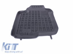 Floor mat Rubber Black HYUNDAI i30 2007-2012; suitable for KIA Cee'd , Cee'd SW 2007-2012, ProCee'd 2006-2013-image-5999841