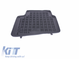 Floor mat Rubber Black HYUNDAI i30 2007-2012; suitable for KIA Cee'd , Cee'd SW 2007-2012, ProCee'd 2006-2013-image-5999843