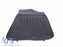 Floor mat Rubber Black HYUNDAI i30 II Hatchback Wagon 2012+, suitable for KIA Cee'd II Hatchback Wagon 2012-2018, ProCee'd 2013-2018-image-5999667