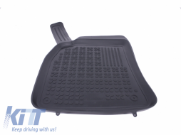Floor mat Rubber Black suitable for AUDI A5 (8T, 8F) Cabrio Coupe 2007--image-5999631