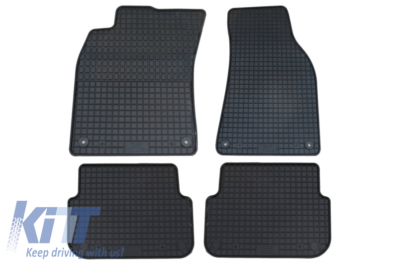 97-04 Tailored Fit Black Boot Liner Tray Protector Floor Mat for Audi A6 Avant 