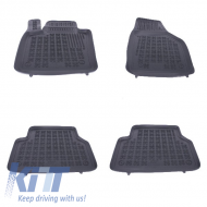 Floor mat Rubber Black suitable for AUDI Q3 (2011-2017) - 200315