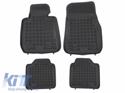 Floor mat Rubber Black suitable for BMW Seria 3 F34 Gran Turismo GT (2013-2018) - 200716