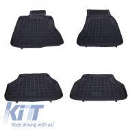 Floor mat Rubber Black suitable for BMW Series 5 E60 E61 2004-2010 - 200703