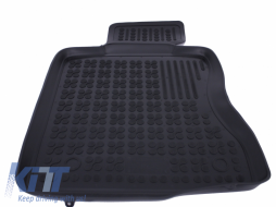 Floor mat Rubber Black suitable for BMW Series 5 E60 E61 2004-2010-image-5999482