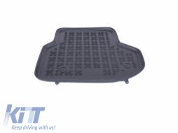 Floor mat Rubber Black suitable for BMW Series 5 F10 F11 LCI 2014+-image-5999832