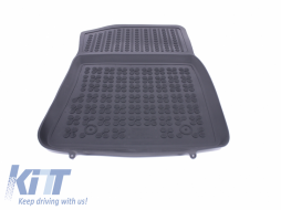 Floor mat Rubber Black suitable for BMW X3 F25 (2011-2017), X4 F26 (2014-2018)-image-5999764