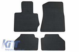 Floor mat Rubber Black suitable for BMW X3 F25 (2011-2017), X4 F26 (2014-2018) - 15810
